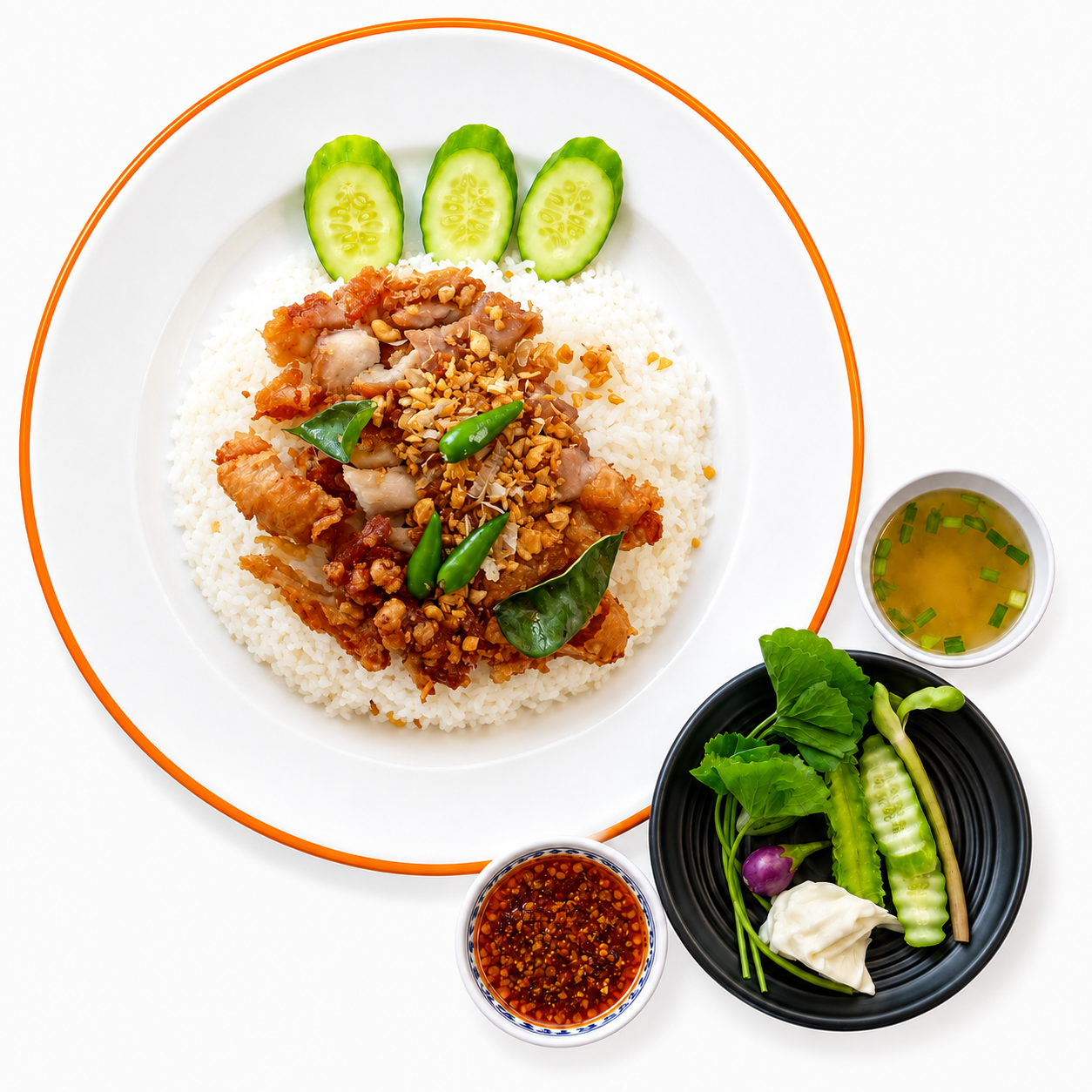 ข้าวหมูทอดต้นตำรับ