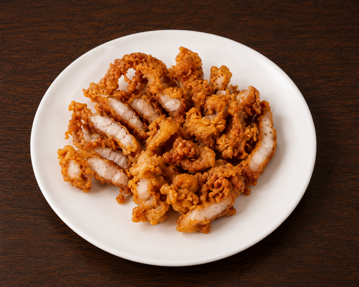 หมูทอดสามชั้น1ขีด(100กรัม)